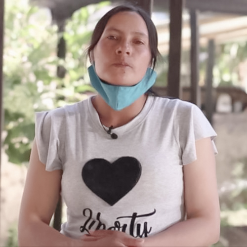 Adriana Isabel Argote- Beneficiaria