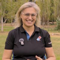 Salomé Barreira, Diretora de Pessoas da Domino's Portugal, um dos nossos parceiros de integração